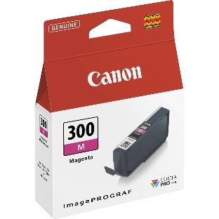 Картридж струйный Canon PFI-300 M EUR/OCN 	пурпурный (785 стр.) для Canon imagePROGRAF PRO-300
