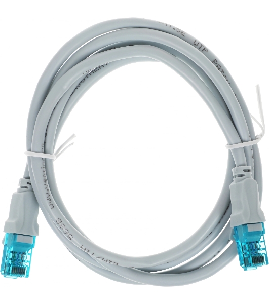 Патч-корд Vention прямой UTP cat.5е, RJ45 - 1,5м. Серый