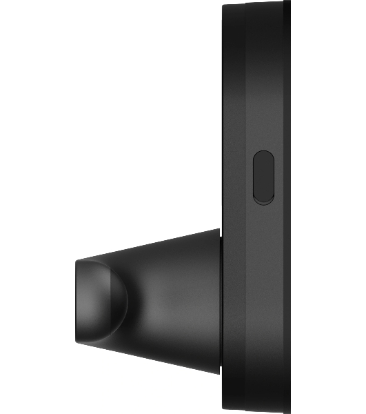 Умный замок Aqara Smart Door Lock U300 навесной разбл.отпеч.паль./код/пар/NFC/прил/мех.кл черный (DL-D02D BL)