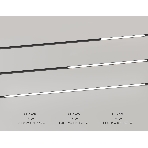 Трековый светильник GL2330 BK черный IP20 30W 3CCT 3000-6400K 48V 600*10*37, фото4