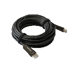 Кабель аудио-видео Digma HDMI 2.0 AOC HDMI (m)/HDMI (m) 20м. позолоченные контакты черный, фото 1