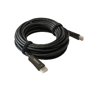 Кабель аудио-видео Digma HDMI 2.0 AOC HDMI (m)/HDMI (m) 20м. позолоченные контакты черный