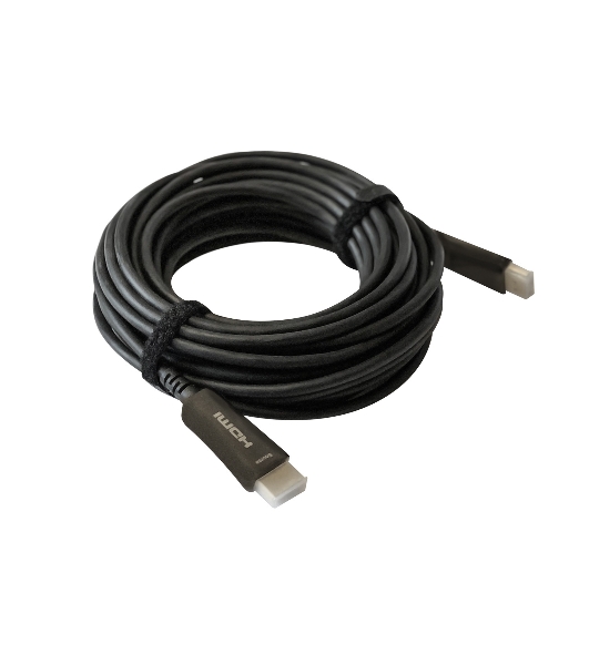 Кабель аудио-видео Digma HDMI 2.0 AOC HDMI (m)/HDMI (m) 20м. позолоченные контакты черный