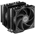 Кулер для процессора PCCooler RT620 BK (250W, 4-pin PWM, 157mm, Al/Cu, 6x6mm, 2x120mm, 73.32CFM, 34.9dBA, 2200RPM, S: 1851/1700/1200/115X, AM5/AM4, black), фото11