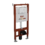 Инсталляция BAU PRO для подвесного унитаза с клавишей смыва BAU Soul, белая, фото8
