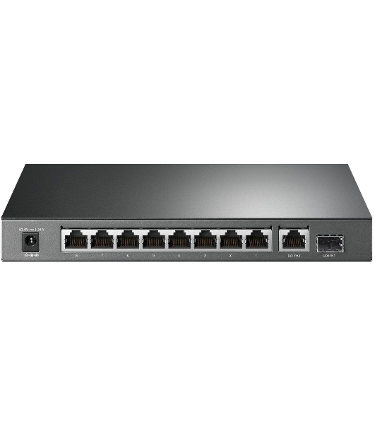 Коммутатор TP-Link TL-SG1210P 10-портовый гигабитный настольный с 8 портами PoE+ SMB