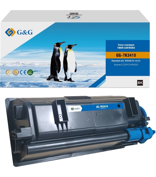 Картридж лазерный G&G GG-TK3410 TK-3410 черный (15500 стр.) для Kyocera ECOSYS PA5000X