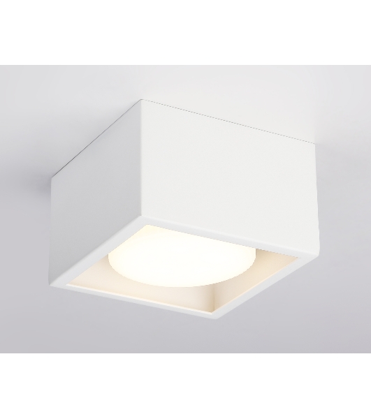 Светильник накладной TN70825 WH белый GX53 max 12W 100*100*60