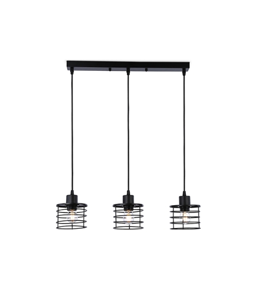 Светильник Ambrella light TR8075/3 BK черный E27*3 max 40W 582*120*1040