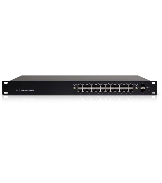 Коммутатор 24PORT 1000M 2SFP POE ES-24-250W UBIQUITI