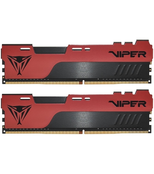 Оперативная память Patriot Viper Elite II, DDR4, 32GB (1x32 GB), 3600 MHz, CL20, DIMM, радиатор, красный, черный