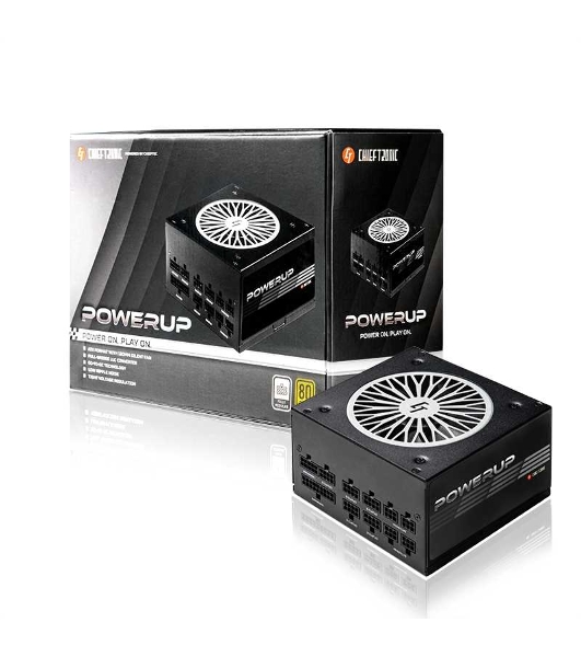 Блок питания Chieftec CHIEFTRONIC GPX-650FC, 650Вт, 80 PLUS Gold, 120мм, черный