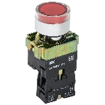 Кнопка LAY5-BW3461 с подсв. красн. 1з IEK BBT50-BW-K04, фото3
