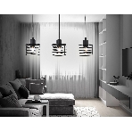 Светильник Ambrella light TR8075/3 BK черный E27*3 max 40W 582*120*1040, фото 1
