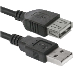 Кабель USB Defender USB02-17 USB2.0 AM-AF, 5.0м, фото 1