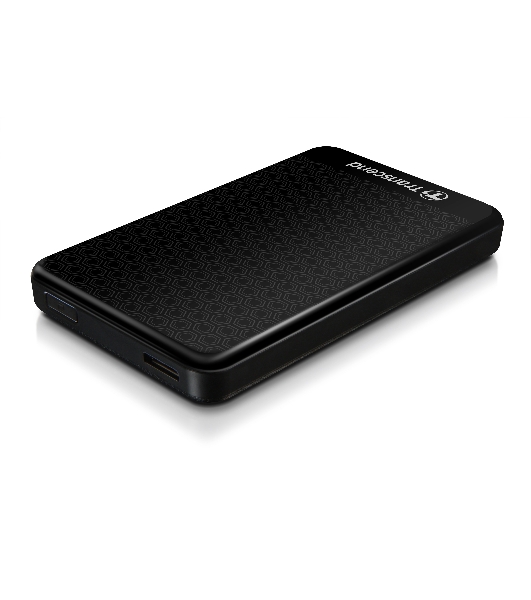 Внешний HDD 2.5' Transcend StoreJet 25A3, 1TB, USB 3.2 Gen 1 Type-A, 5400 rpm, черный
