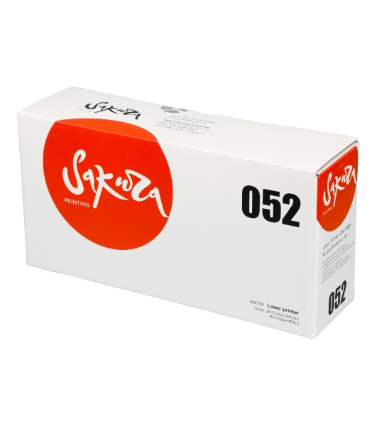Картридж лазерный Sakura CRG052 для Canon i-SENSYS LBP212/214/215, i-SENSYS MF421/426/428/429, черный, 3 100 к.