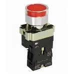 Кнопка LAY5-BW3461 с подсв. красн. 1з IEK BBT50-BW-K04, фото2