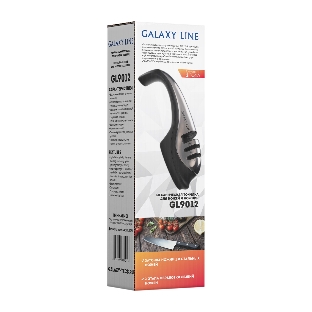 Механическая точилка для ножей и ножниц Galaxy LINE GL 9012, черный с серебристым, высокоэффективные точильные элементы, для металлических, кухонных, керамических, спортивных, складных ножей, 2 этапа обработки лезвий ножей (заточка и доводка),прорезиненное основание, препятствующее скольжению