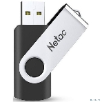 Флешка USB Netac U505 (NT03U505N-064G-20BK), 64Gb, USB 2.0, R/W 70/30, черный/серебристый, фото12