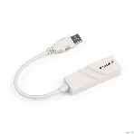 Сетевой адаптер Ethernet Gembird NIC-U11, USB 3.0 - Gigabit Ethernet adapter, пластик, белый, RTL8153, фото 1