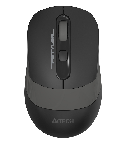 Мышь беспроводная A4Tech Fstyler FG10S черный/серый, 2000 dpi, радиоканал, USB, кнопки - 4