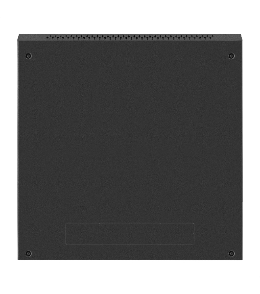 Шкаф телекоммуникационный 19' настенный 6U ExeGate EC-WM-6U.600.M.BLACK (19', 6U, 600x600x370 мм (ШхГхВ), передняя дверь металл, съемные боковые панели, пыле- и влагозащита IP23, черный RAL 9004)