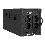 Источник бесперебойного питания ExeGate SpecialPro UNB-1000.LED.AVR.4SH.USB (1000VA/700W,LED, AVR, 4*Schuko, USB, батарея 12V 7.2Ah - 2 шт., металлический корпус, Black), фото5