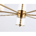 Люстра Ambrella light LH56013/7 BS/FR латунь/белый матовый E14*7 max 40W D790*1260, фото4