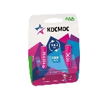 Аккумулятор Космос KOCR03NIMH(1000MAH)R03 NiMn 1000мА·ч BP-2 (блист.2шт.) ЦЕНА ЗА 1 шт, фото 1