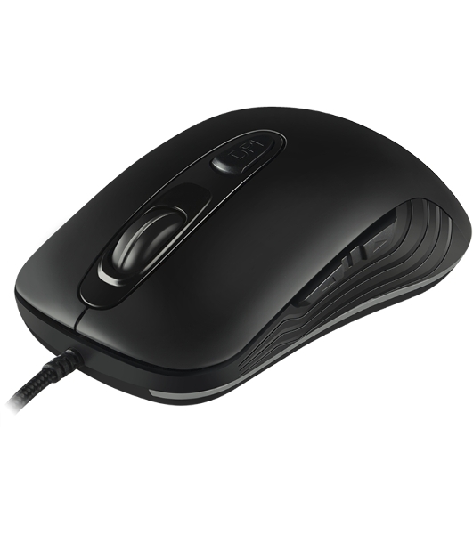 Мышь проводная SVEN RX-G820 черный, 4800 dpi, USB, кнопки - 6