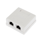 Рoзетка компьютерная внешняя Rexant 2-порта RJ-45 (8P8C), FTP экранированная, категория 6, фото2