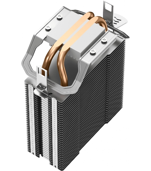 Кулер для процессора DEEPCOOL AG200 черный, 92 мм, алюминий/медь, 3050 об/мин, 30.5 дБ, 4 pin, 100 Вт, 133 мм