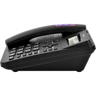 Телефон проводной teXet TX-264 черный