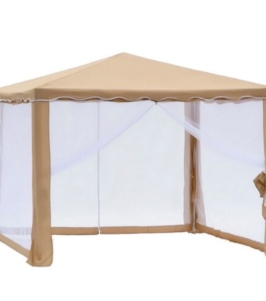 Тент садовый GREEN GLADE 1033 3х3х2,5м полиэтилен