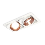 Комплект встраиваемого поворотного светильника Ambrella light XC7663025 SWH/PPG белый песок/золото розовое полированное MR16 GU5.3 (C7663, N7035), фото3