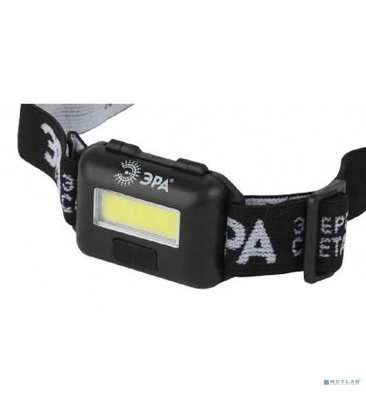 Фонарь ЭРА Gb-607 налобный с влагозащитой 3Вт COB LED Extra 3хААА блист.