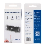 Внешний корпус Gembird EEM2-NVME-2 USB 3.1 для M2 NVME порт Type-С, пластик, прозрачный, фото 1