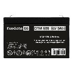 Аккумуляторная батарея ExeGate DTM 609 (6V 9Ah, клеммы F2), фото11