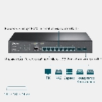 Коммутатор TP-Link SMB TL-SG3210 JetStream 8-Port Gigabit L2 Lite Managed Switch with 2 SFP Slots, фото18