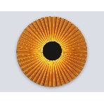 Настенный светильник Ambrella light LH72647 BK/CF черный/кофе 6W 3000K D300*100, фото8