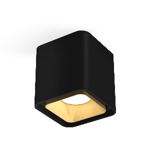 Светильник Ambrella Light XS7841004 SBK/SGD черный песок/золото песок MR16 GU5.3 (C7841, N7704)
