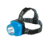 Фонарь ULTRAFLASH LED5374фонарь налобн аккум 220В. голубой. 0.4 ВаттLED. 1 реж. пласт. бокс, фото2
