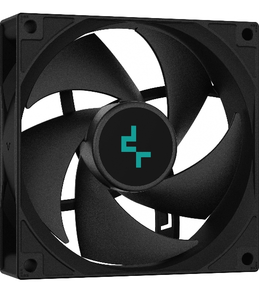 Кулер для процессора DEEPCOOL AG200 черный, 92 мм, алюминий/медь, 3050 об/мин, 30.5 дБ, 4 pin, 100 Вт, 133 мм