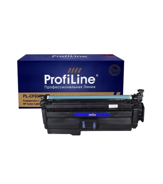 Картридж лазерный ProfiLine PL-CF031A (№646A) для принтеров HP Color LaserJet CM4540 Голубой 12500 копий