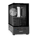 Компьютерный корпус Minitower ExeGate i3 SEA (mATX, БП 500NPX, 2*USB+1*USB 3.0, HD аудио, черный, 1 вент. 12см с RGB подсветкой, передняя и боковая панели - закаленное стекло), фото5