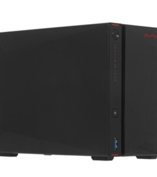 Сетевой накопитель ASUSTOR AS5402T 2-Bay NAS/Media player/Intel Celeron N5105 2.0GHz up to 2.9GHz, 4Gb SO-DIMM DDR4, noHDD(HDD,SSD),/2x 2,5Gb (LAN)/3xUSB3.2,HDMI; 90IX01R1-BW3S20
