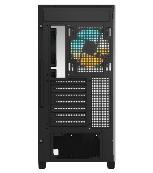 Компьютерный корпус Gigabyte Gb-C500P ST черный без БП ATX 3x120мм 6x140мм 2xUSB 3.0 1xUSB3.1 audio bott PSU