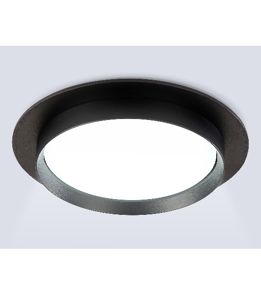 Светильник встраиваемый TU5015 BK черный IP20 GX70 D150*45