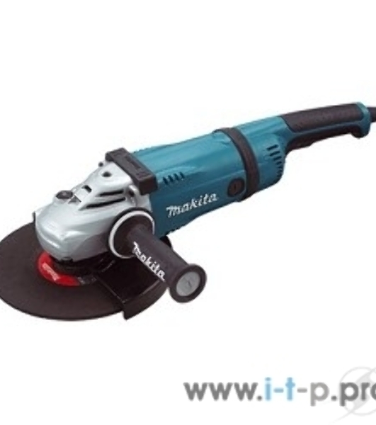 Шлифовальные машины Makita GA9030SF01 УШМ,ф230мм, 2400Вт,6600об\м,5.1кг,кор,суперфланец,плавный пуск,антивиб рукоятка